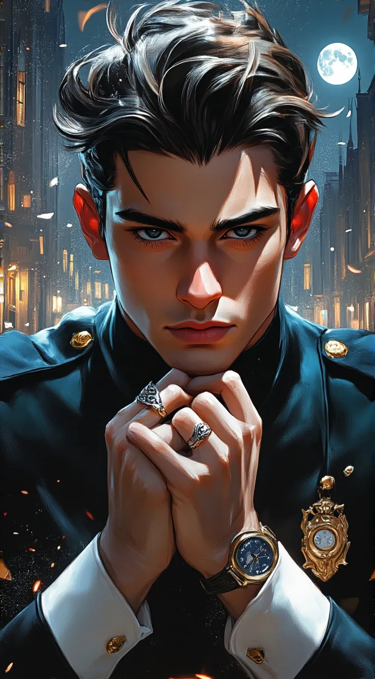 ai character: Lucas Reed background