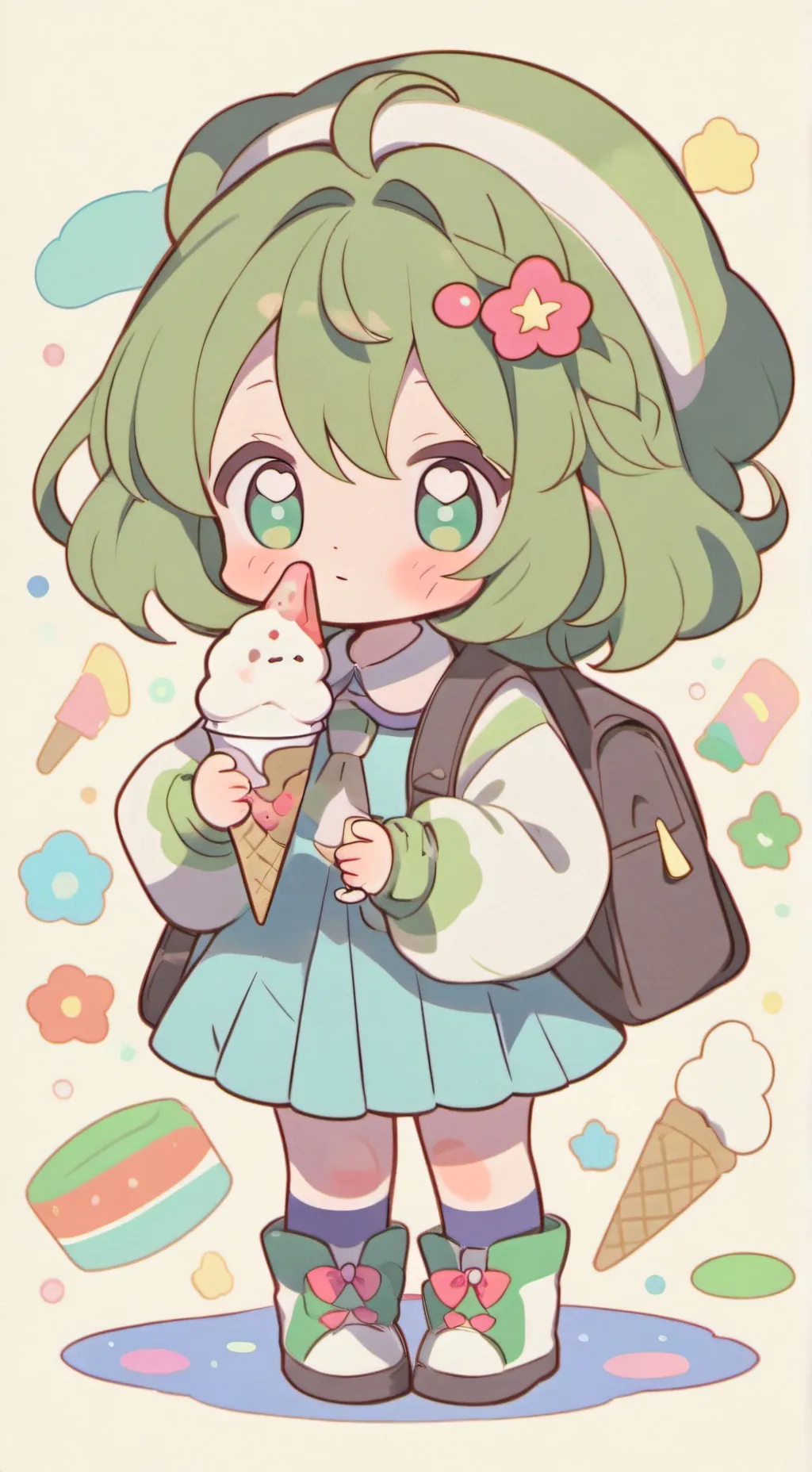 ai character: ~Bossy girl~😘 background