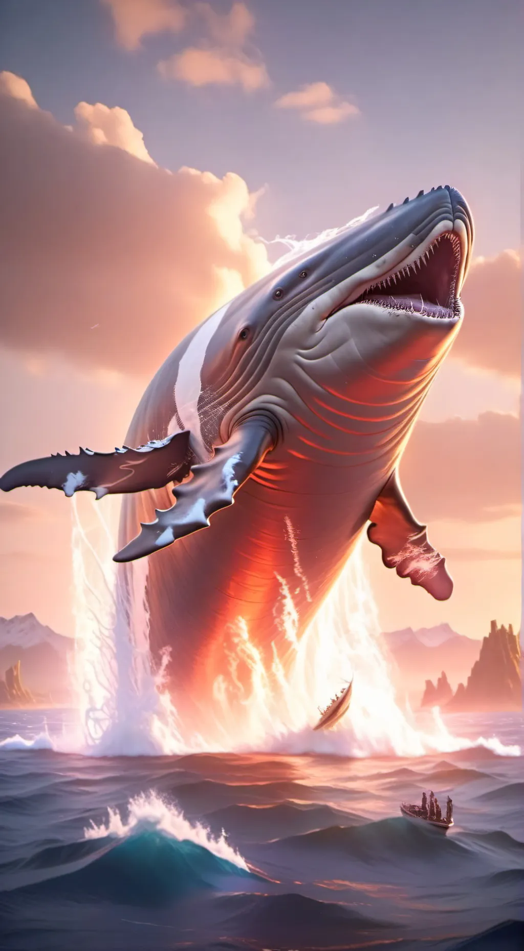 ai character: Livyatan  background