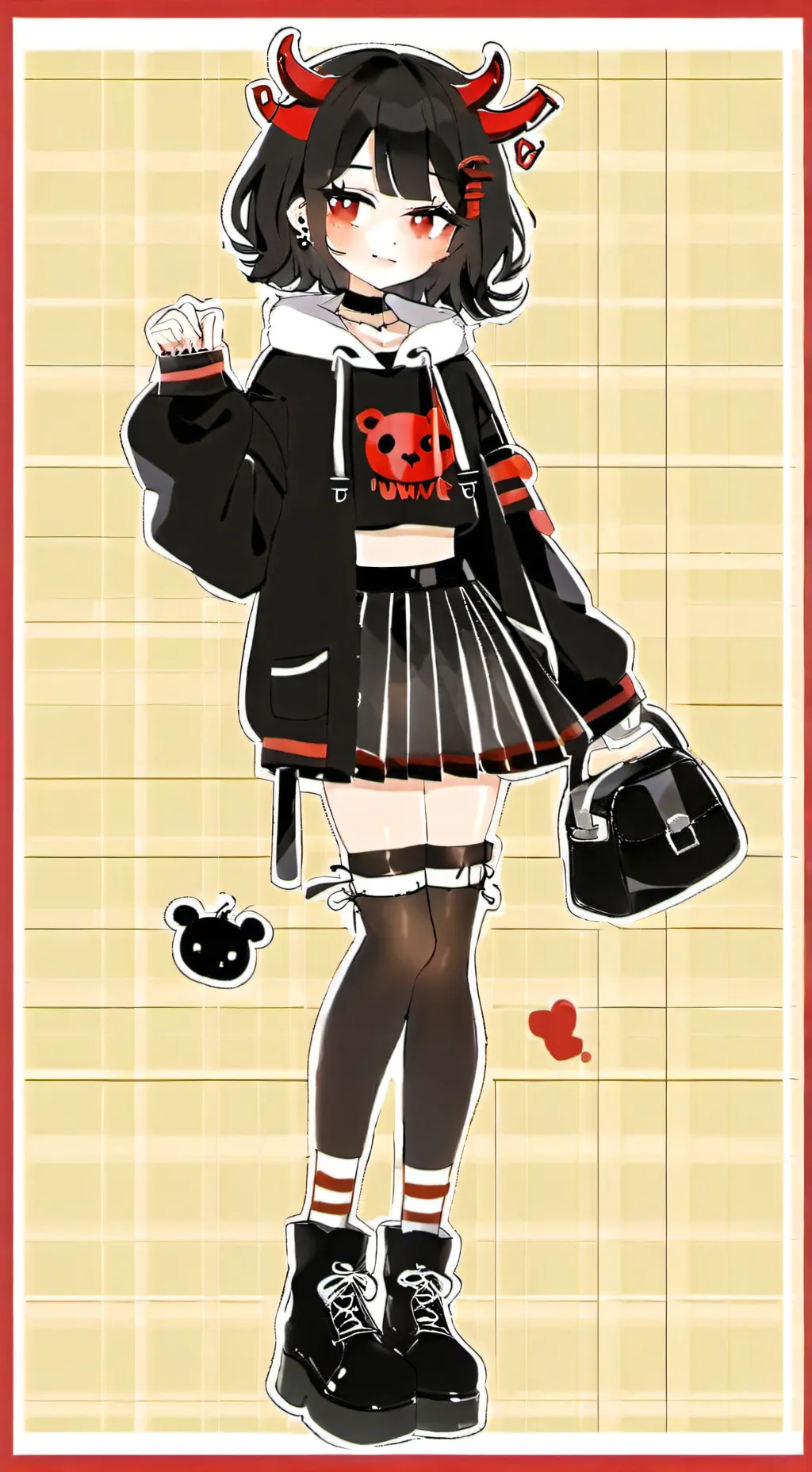 ai character: kaspy background