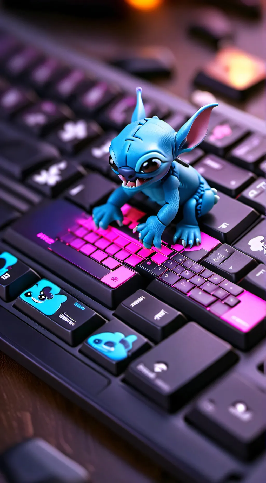 ai character: enter password background