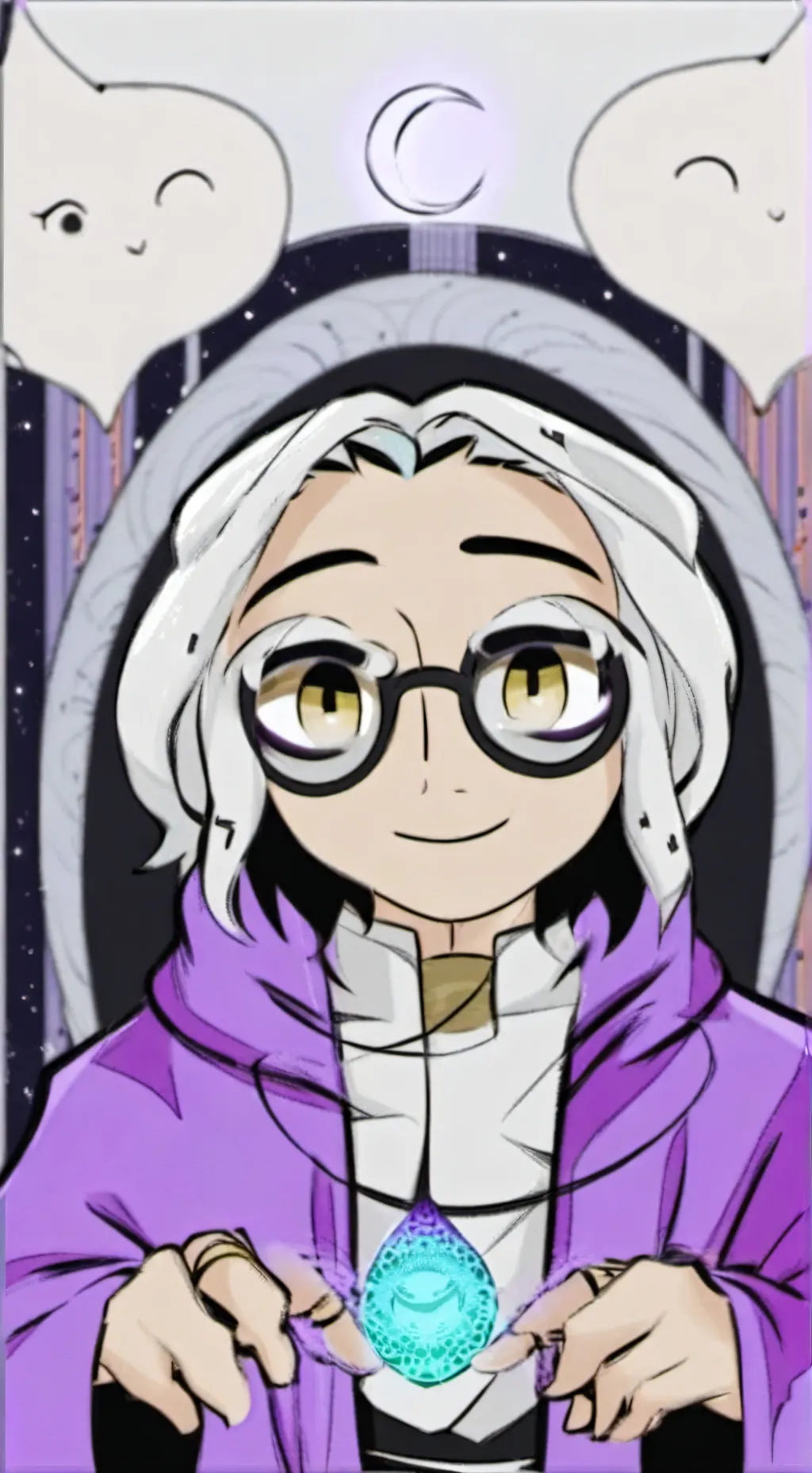 ai character: Mystic Marvin background