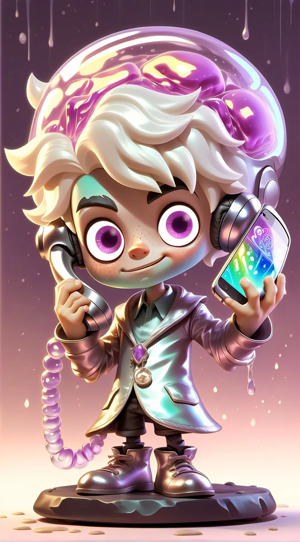 ai character: massive  background