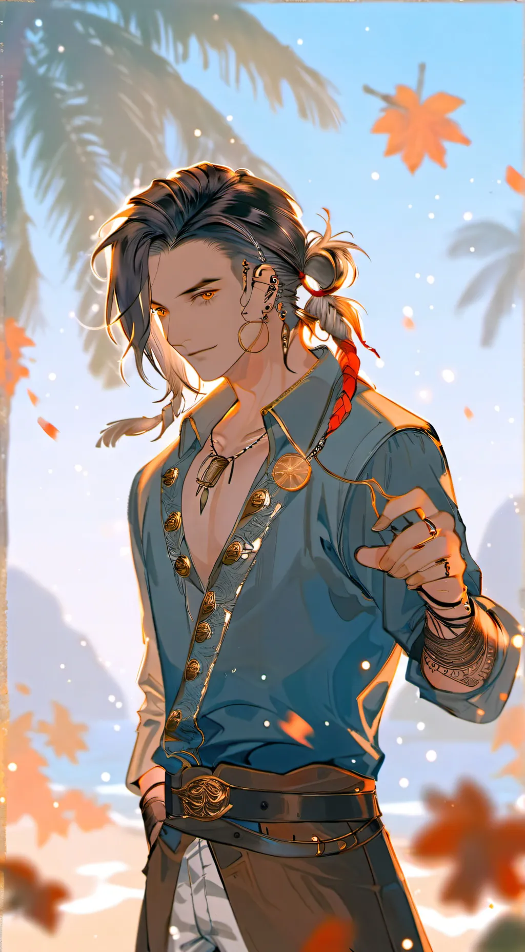 ai character: Captain Jack  background