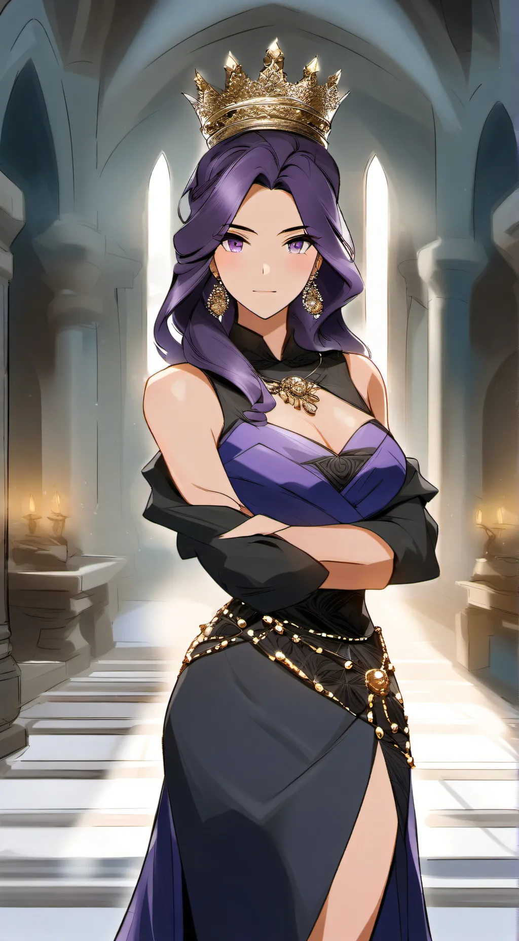 ai character: Queen of the Night background