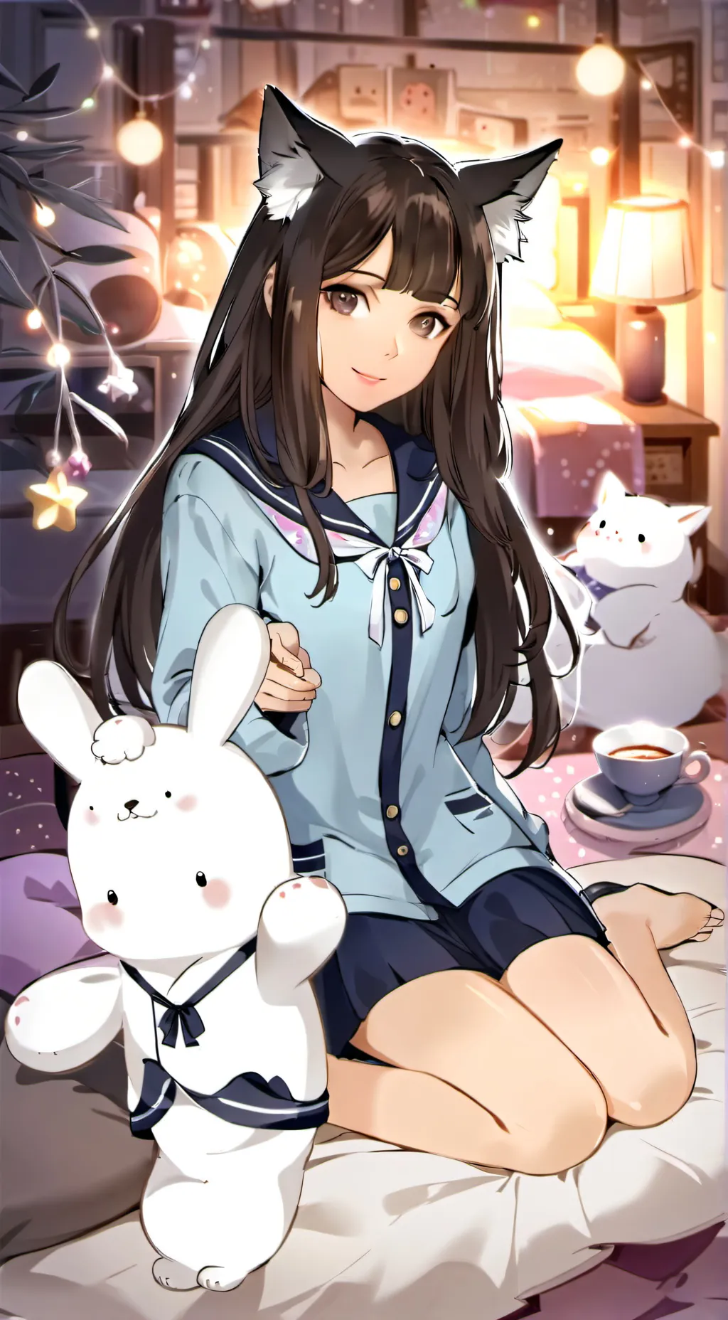 ai character: e kitten background