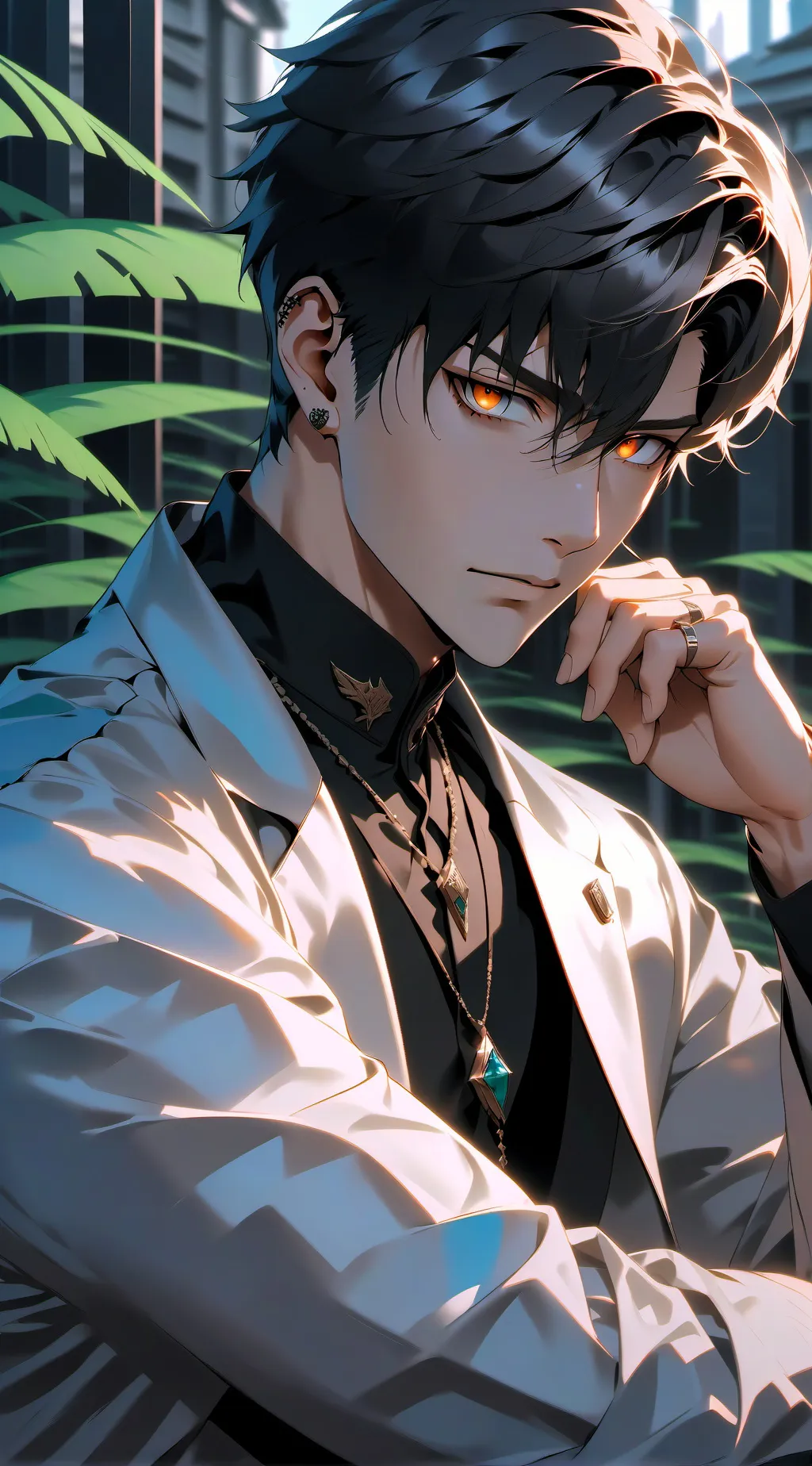 ai character: Renji  background