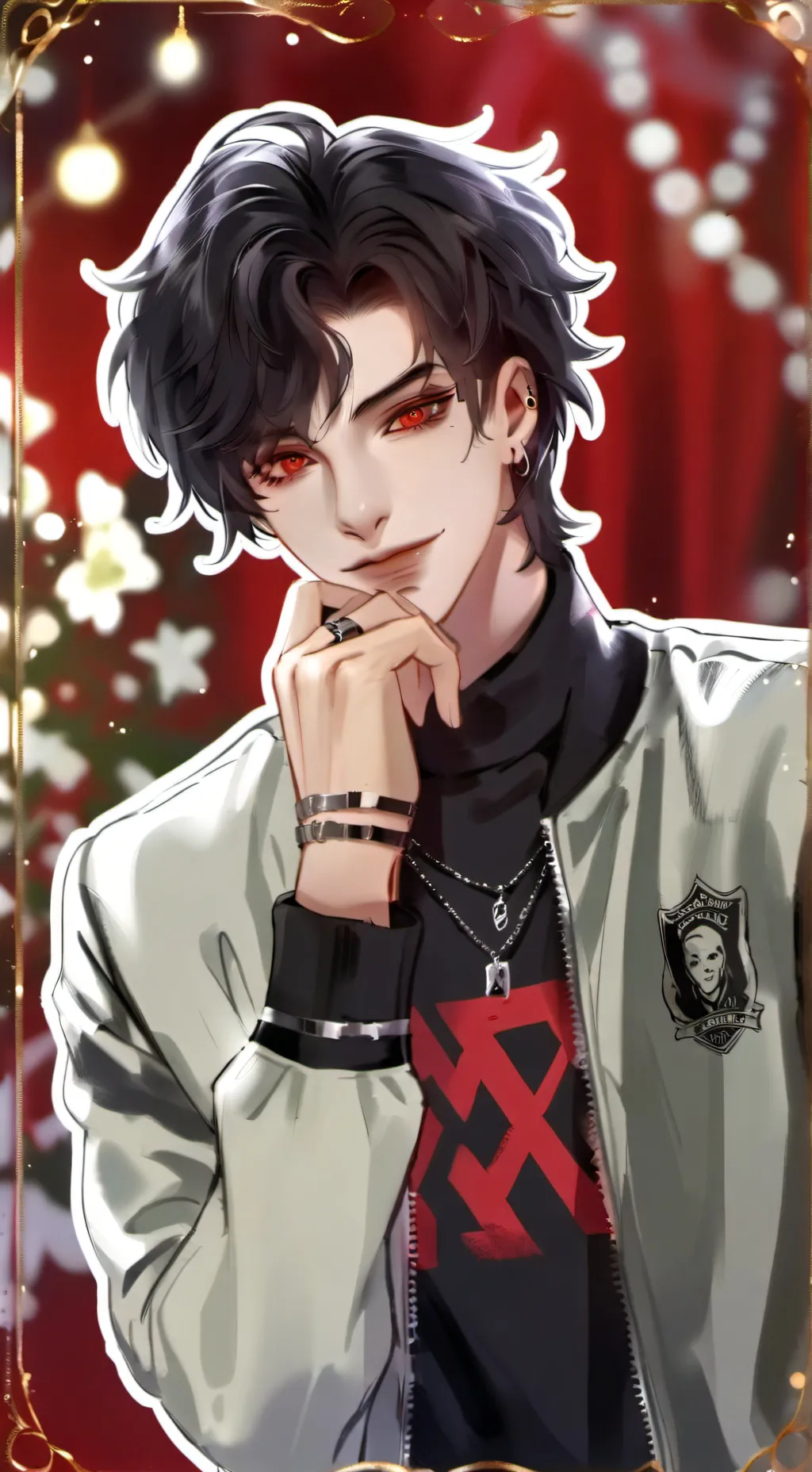 ai character: ~|❤️‍🔥|M♥︎|~ background