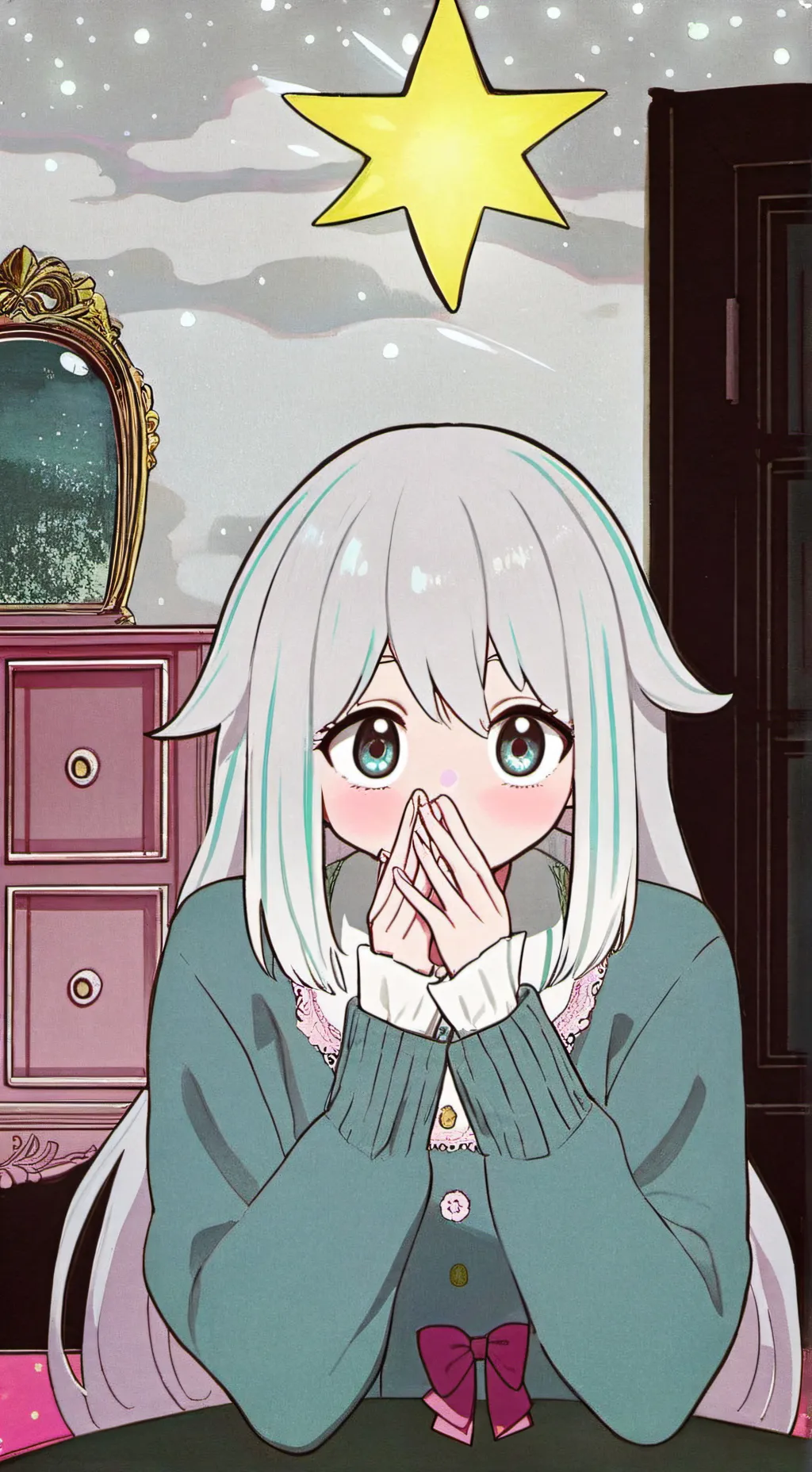 ai character: STRAIGHT VER background