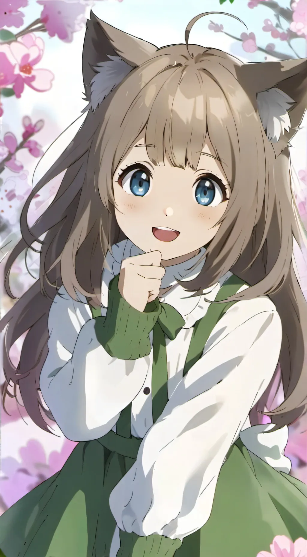 ai character: kitty background