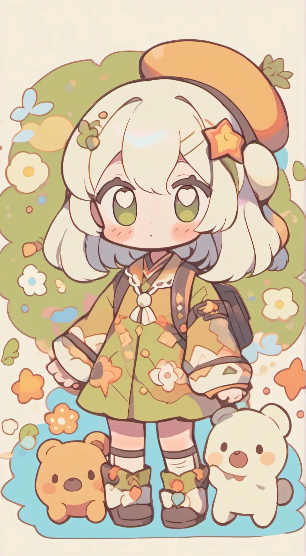 ai character: Alien stage background