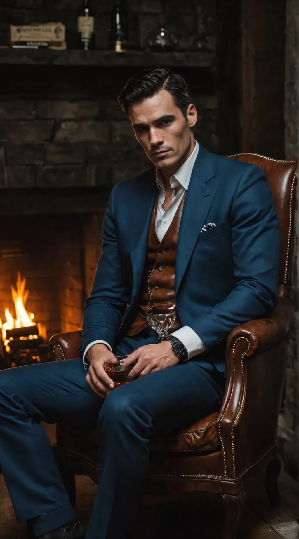 ai character:  Luca Delgado background