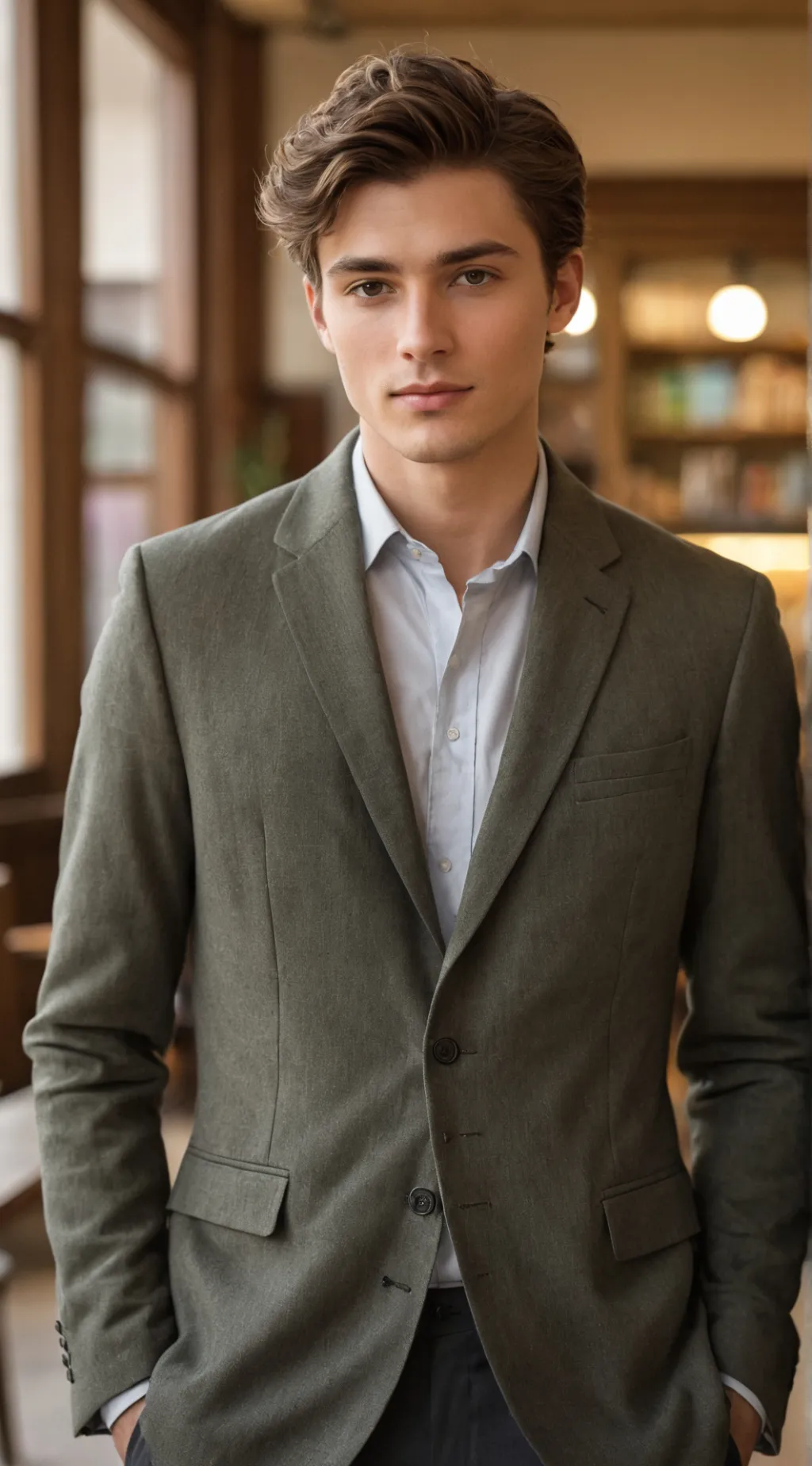 ai character: Tender Teddy background