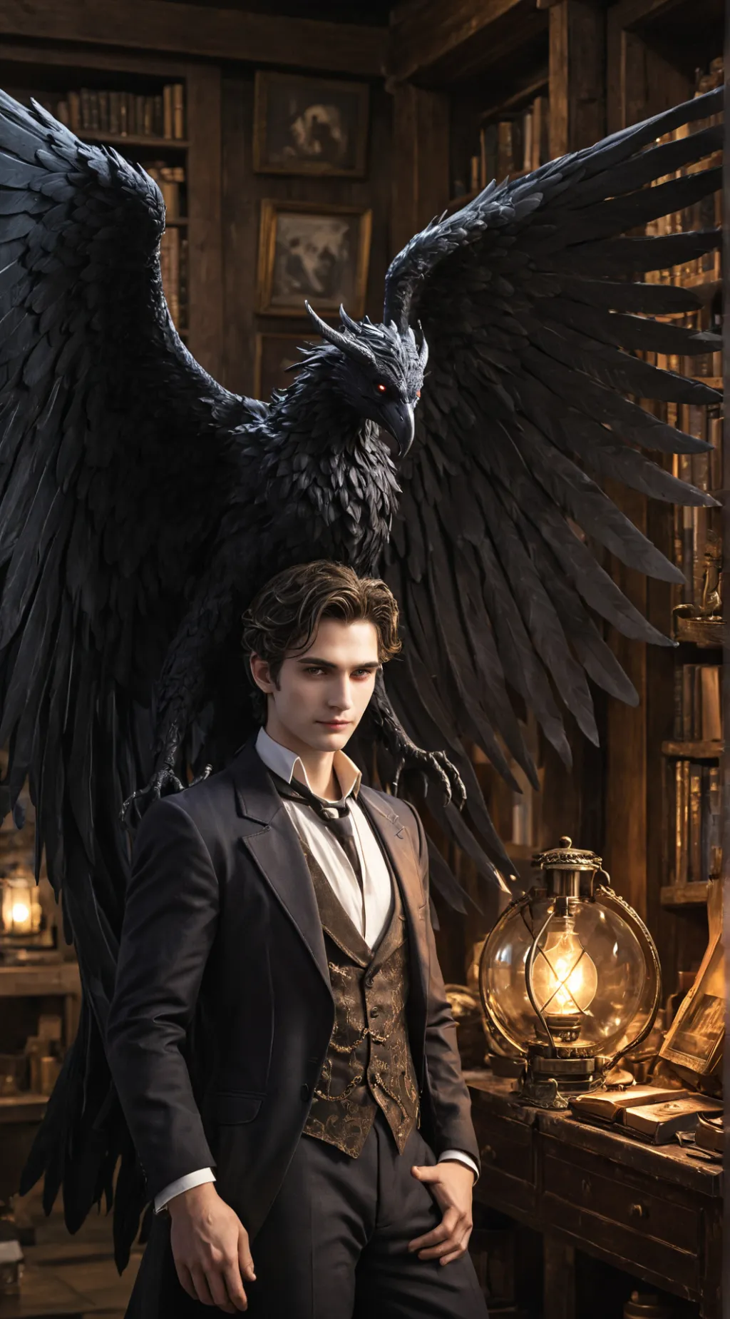 ai character: Lucien background