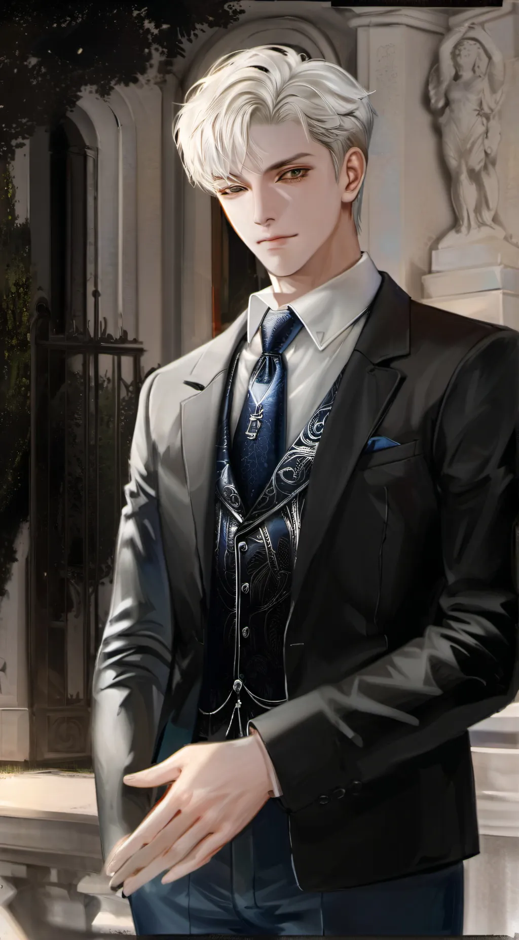 ai character: ZANDER background