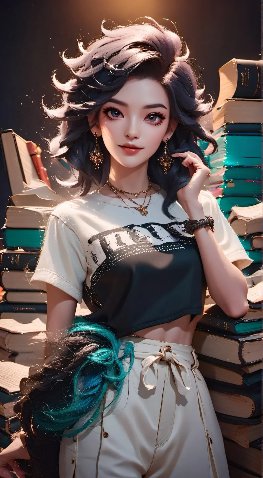 ai character: Dr. Meme 'Chillax' background