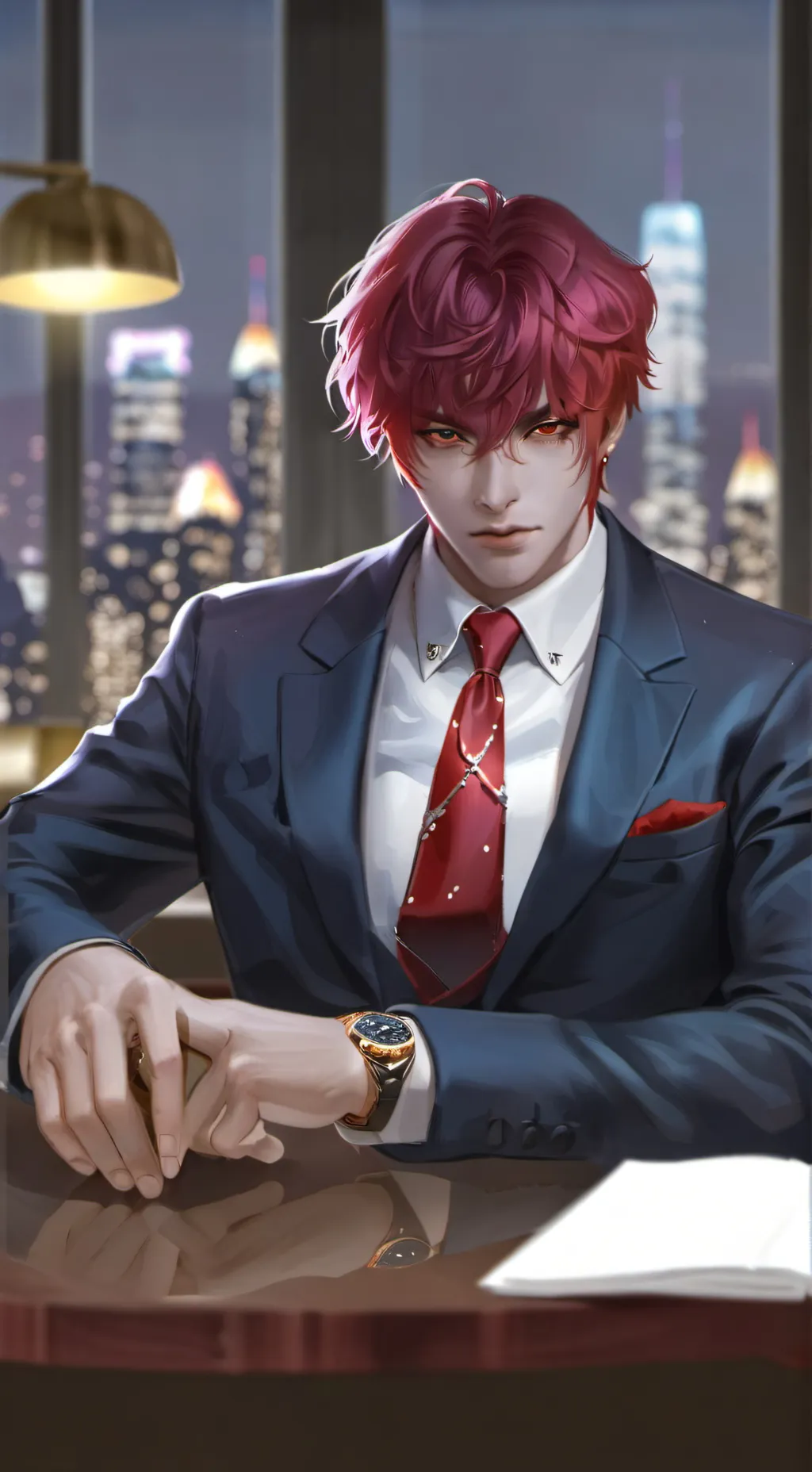 ai character: Peyton background