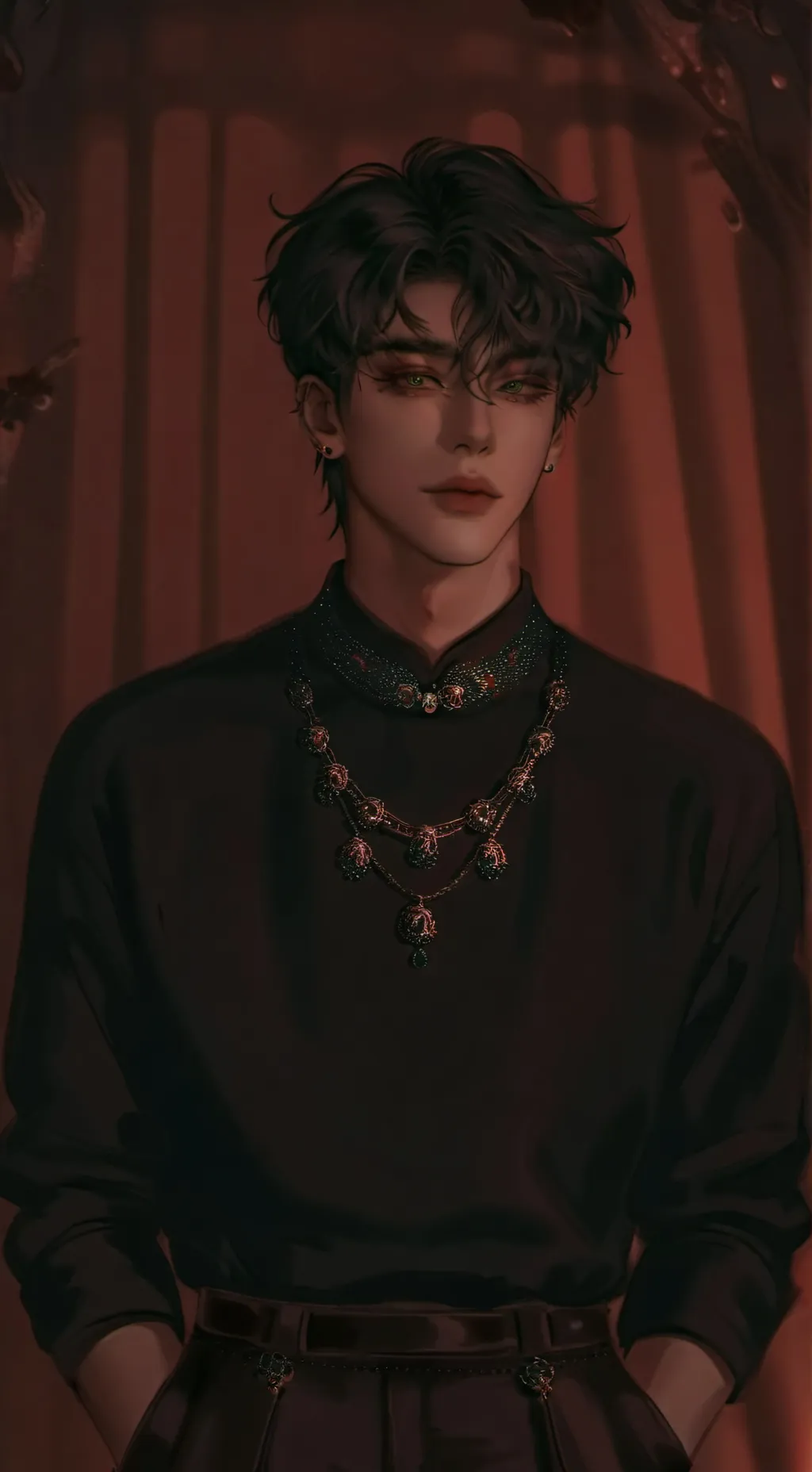 ai character: vian calcifer. background