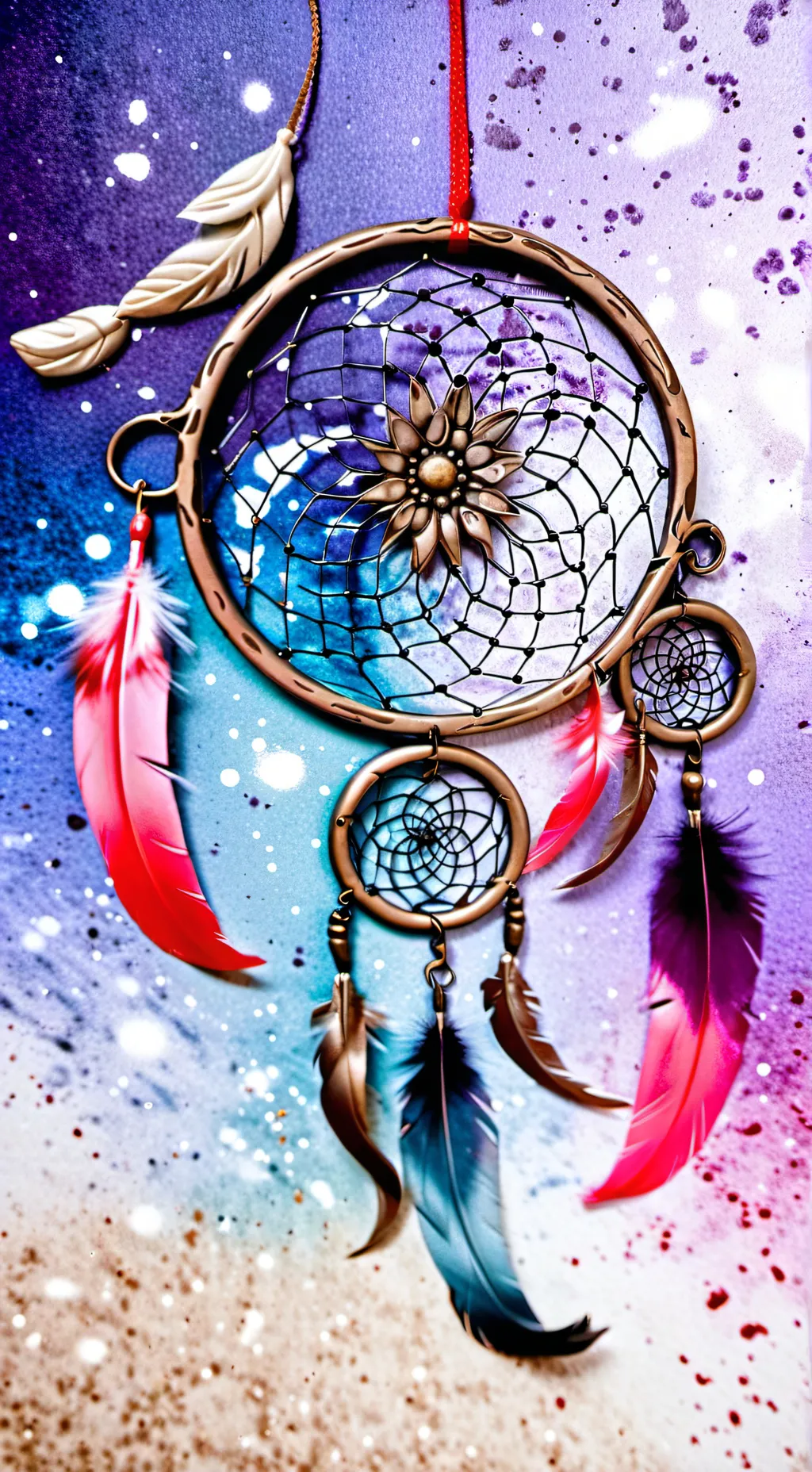 ai character: Dreamweaver Lyra background