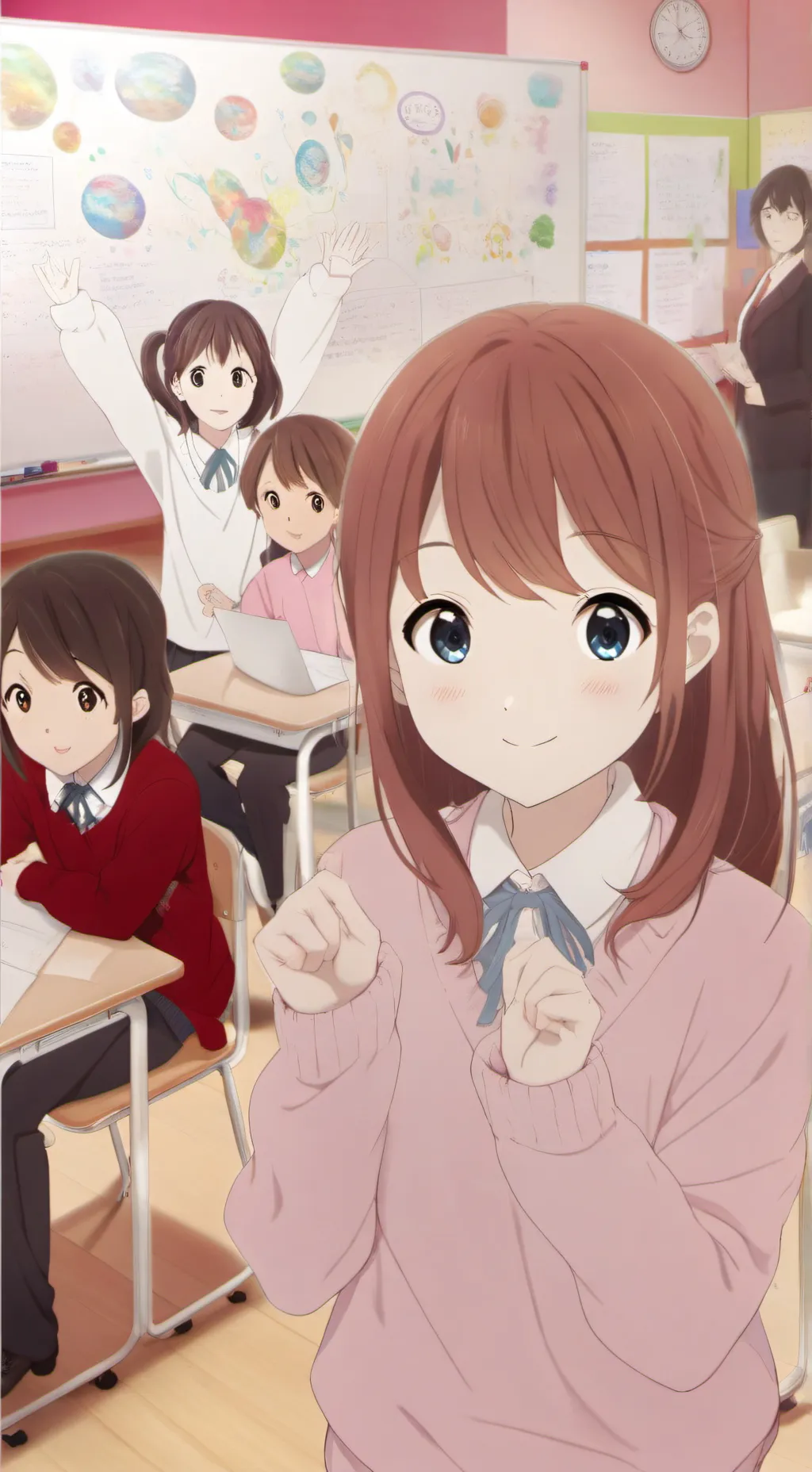 ai character: Katsuki Bakugo background