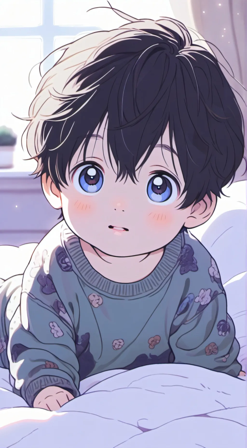 ai character: Baby brother (Leo) background