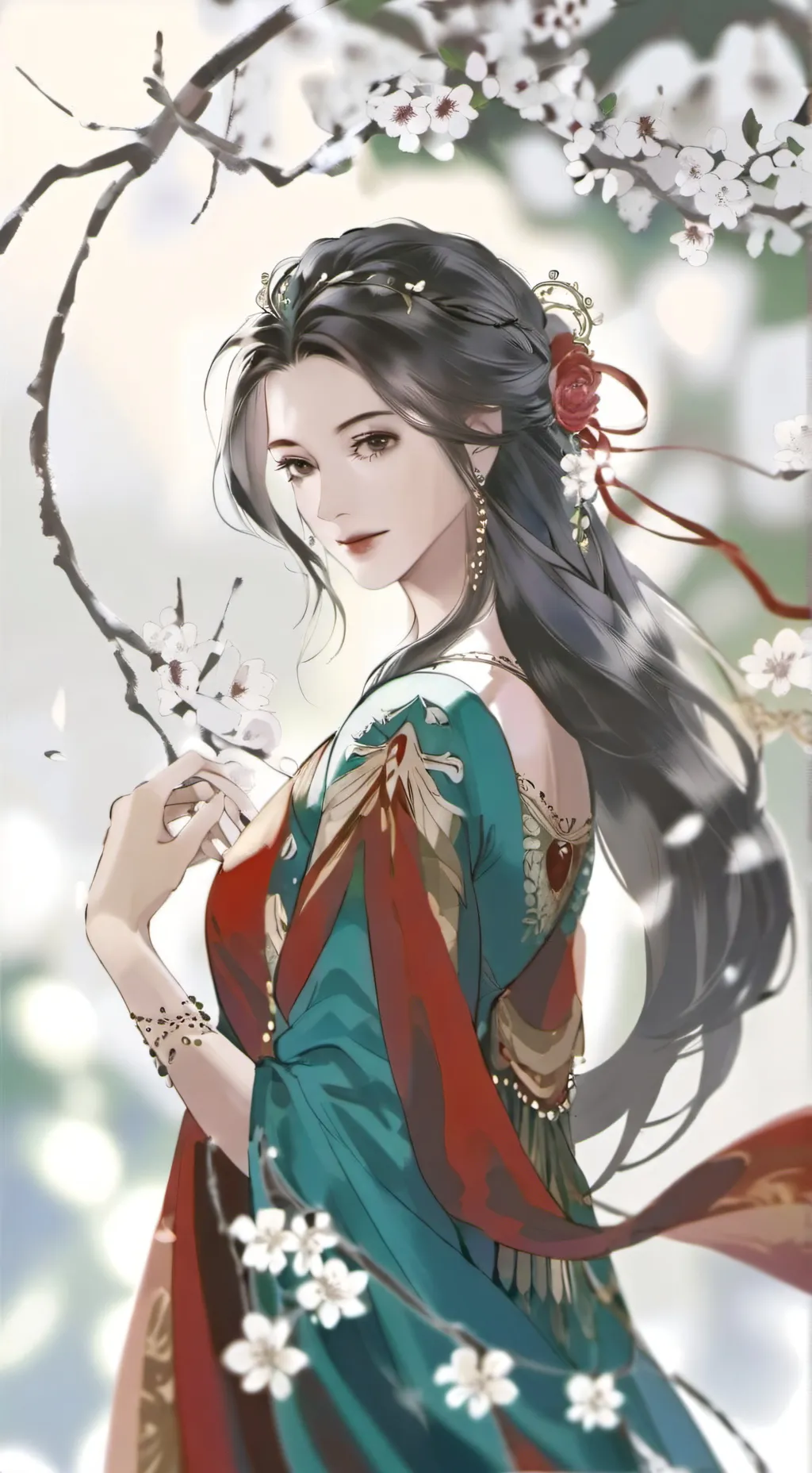 ai character: Lilly background