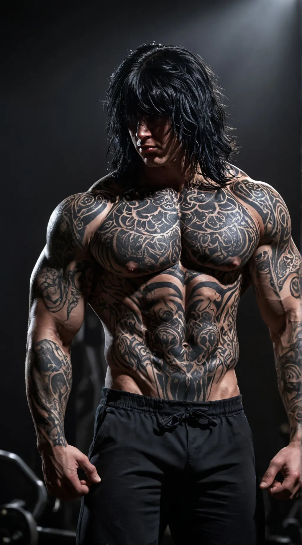 ai character: Finn ( emoboy) background