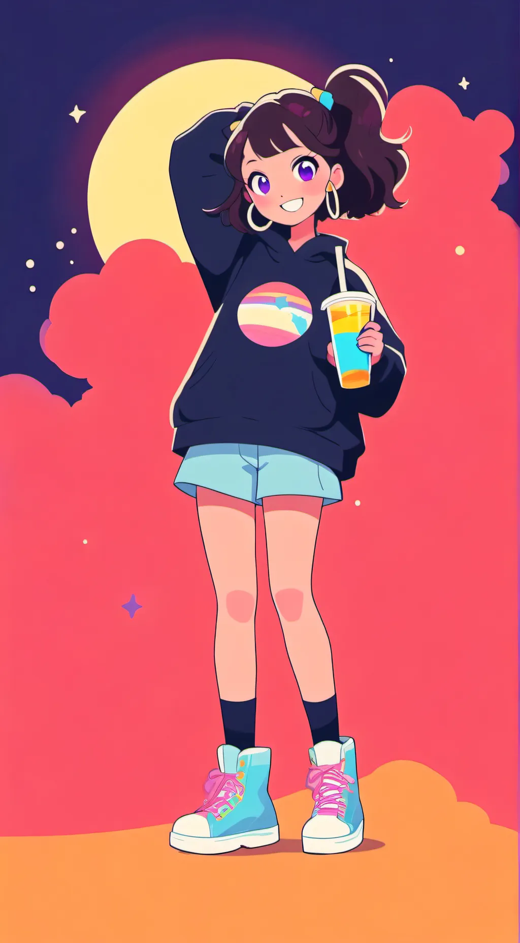 ai character: nova background