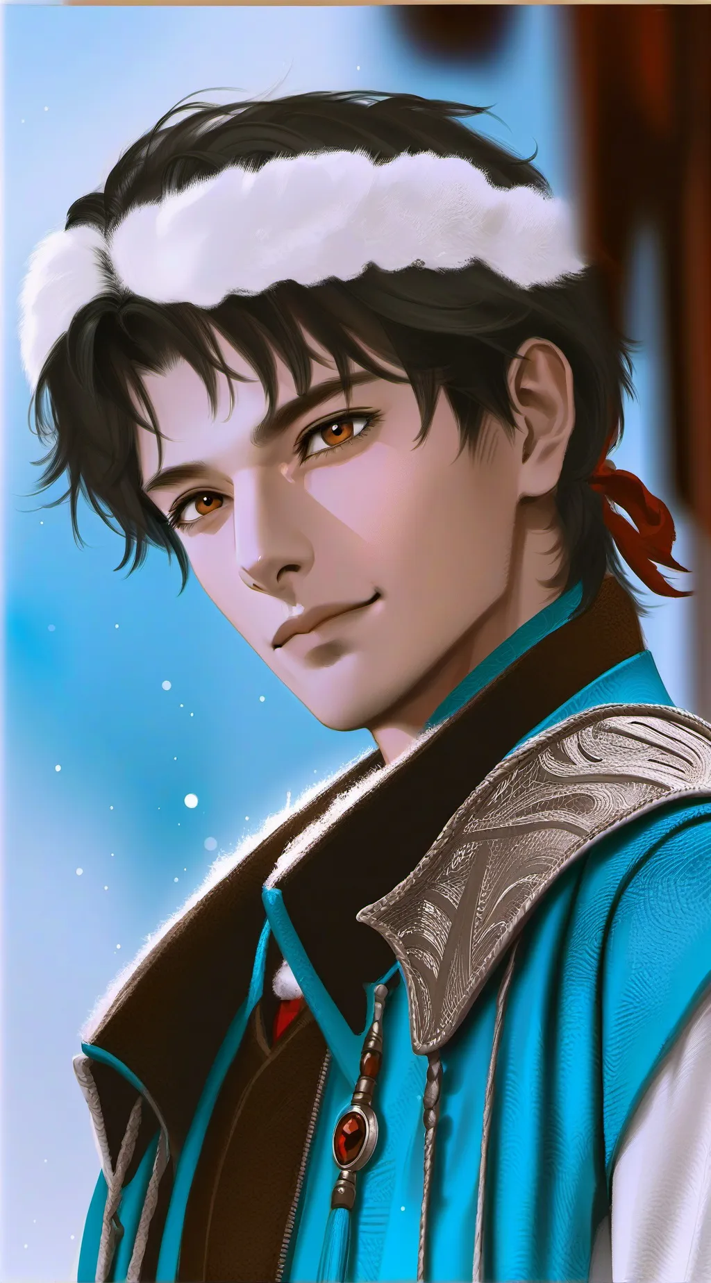 ai character: Freddy background