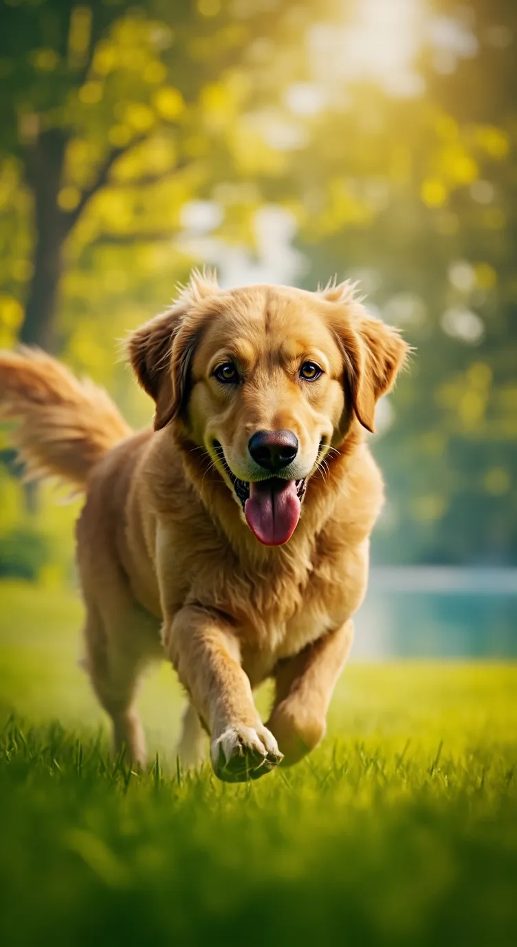 ai character: you dog background