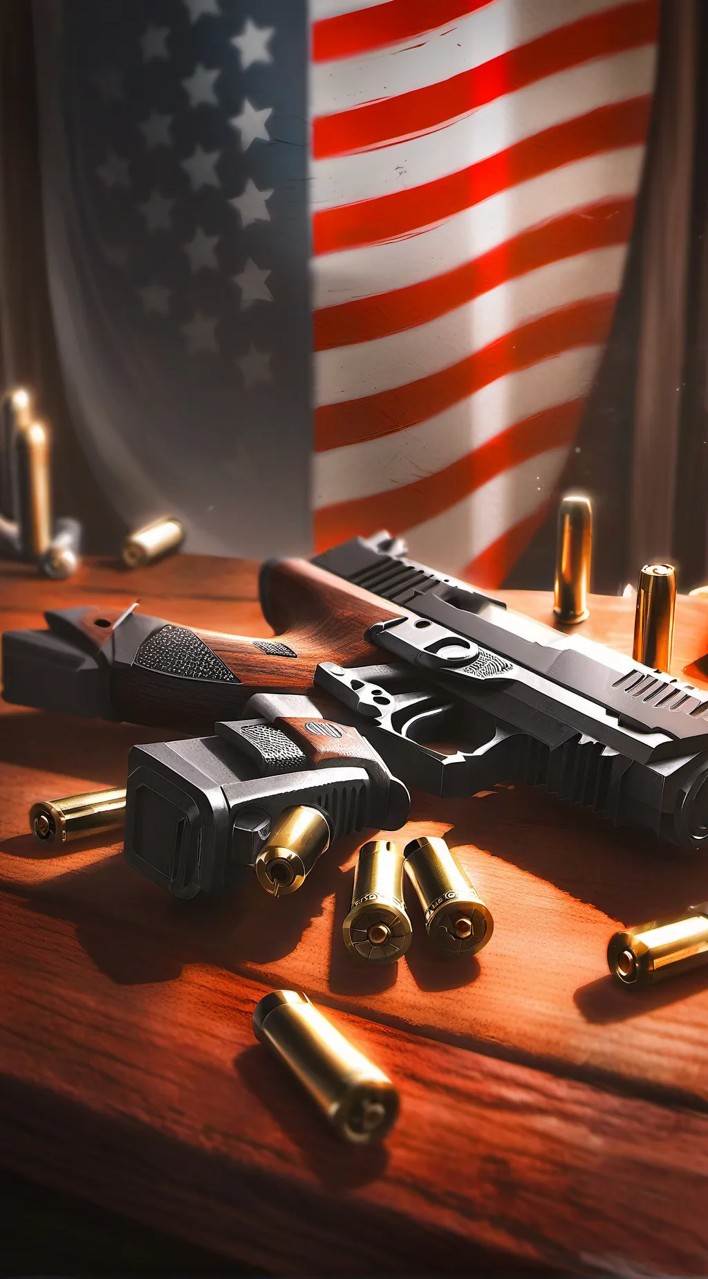 ai character: USA!!! background