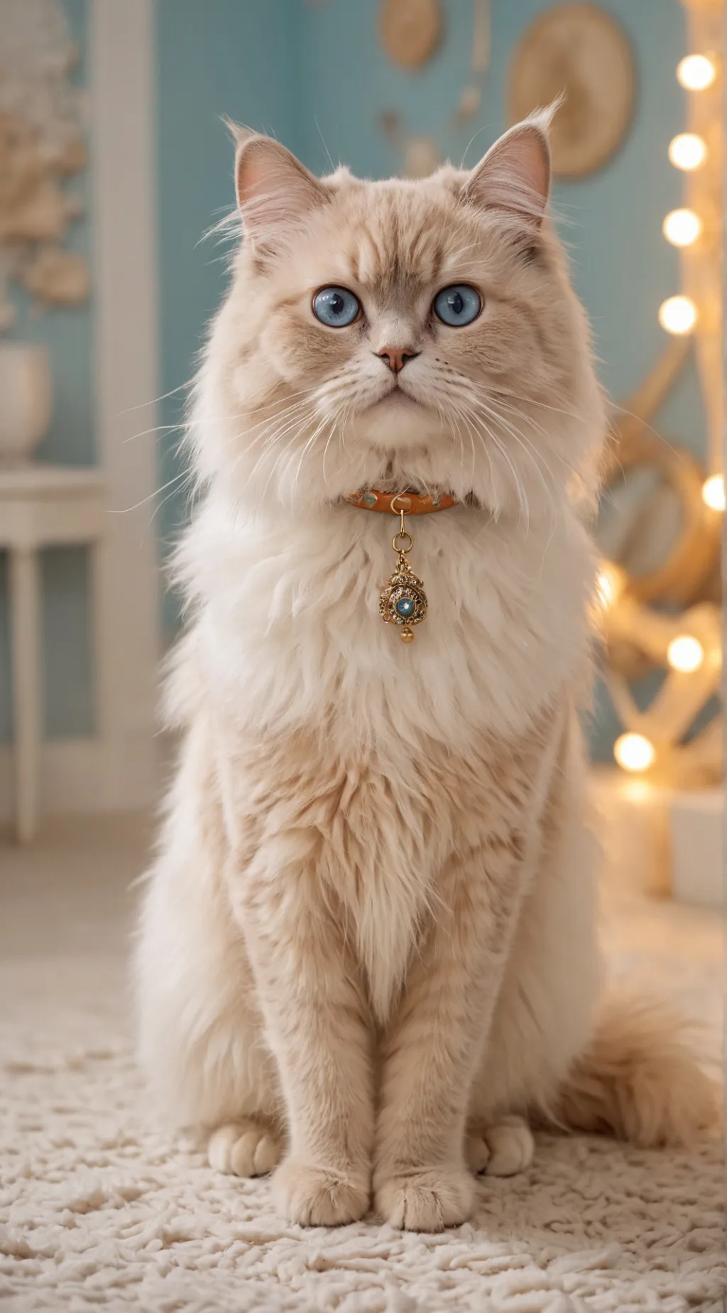 ai character: Netty the Persian background