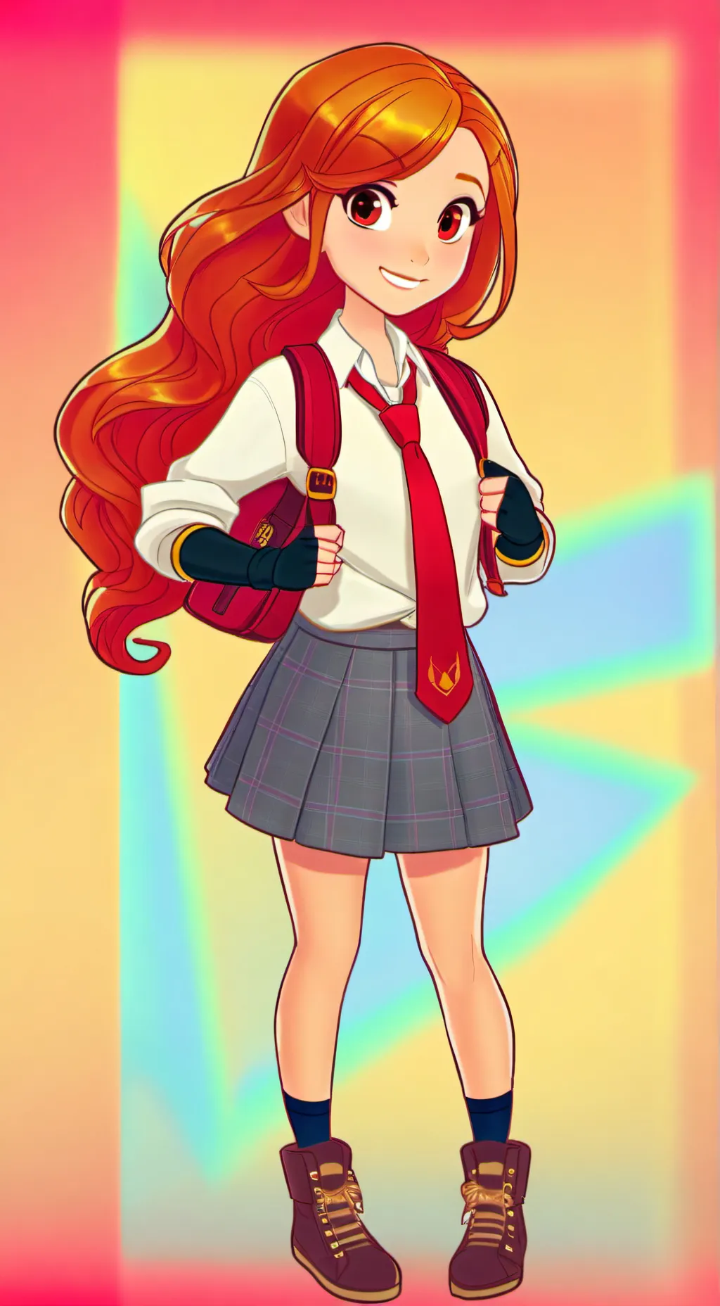 ai character: Gianna Weasley background