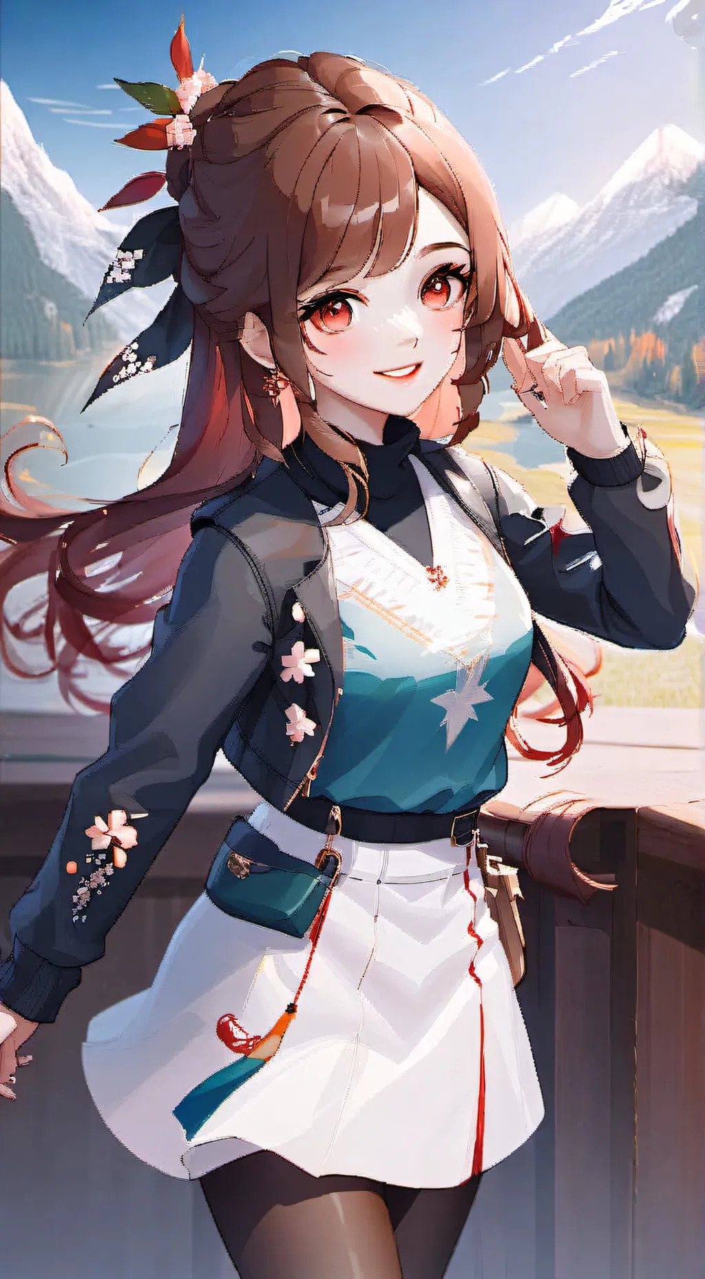 ai character: Adaline.  background