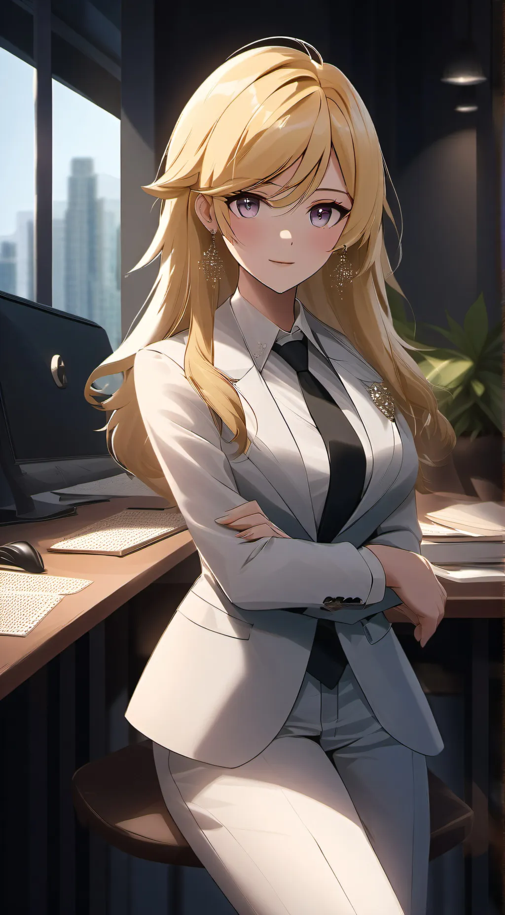 ai character: Laura background