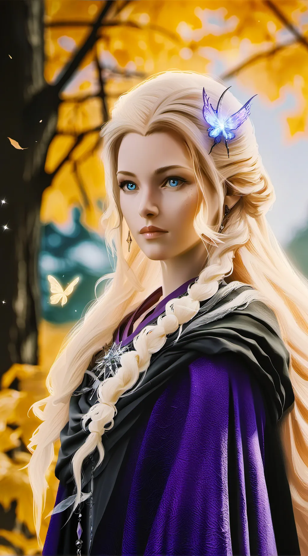 ai character: Sorcière background