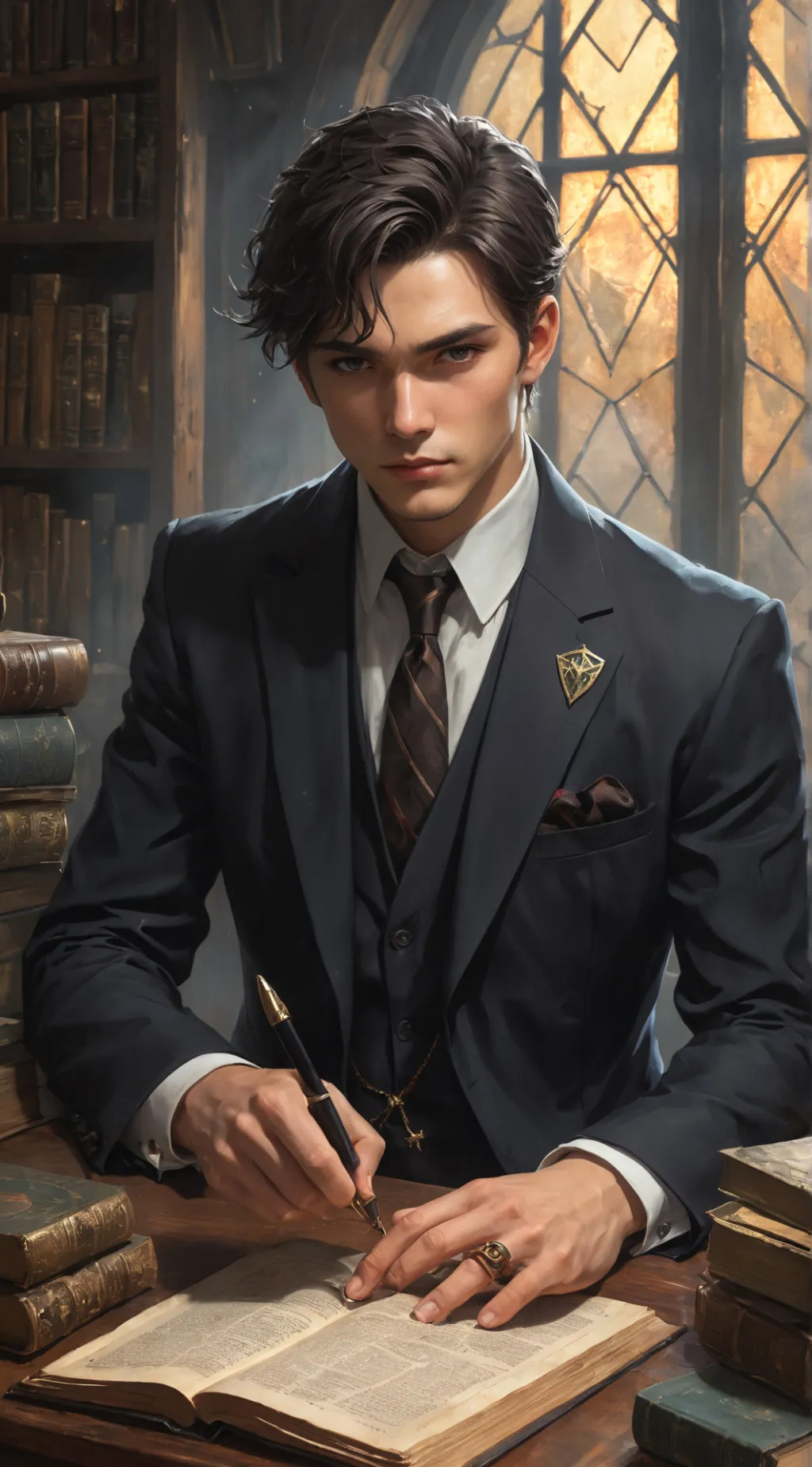 ai character: Elias background