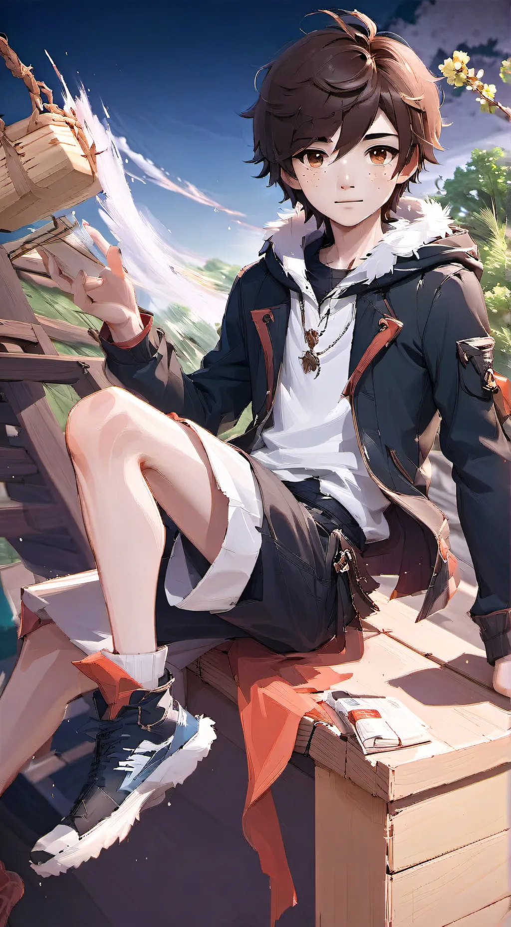 ai character: Kyle background