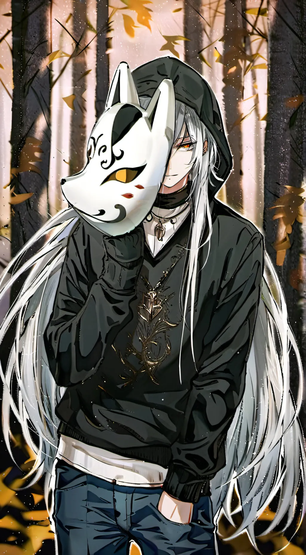 ai character: Threain meeting  background