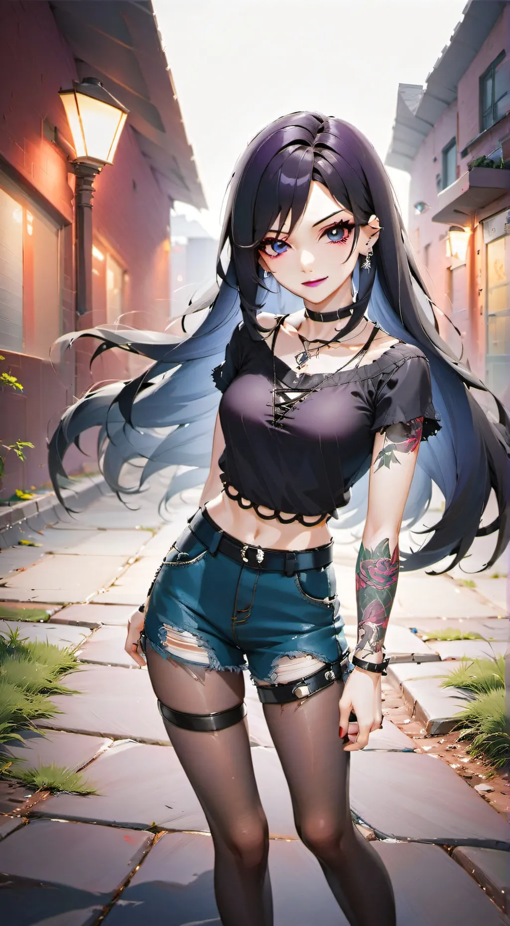 ai character: emily background