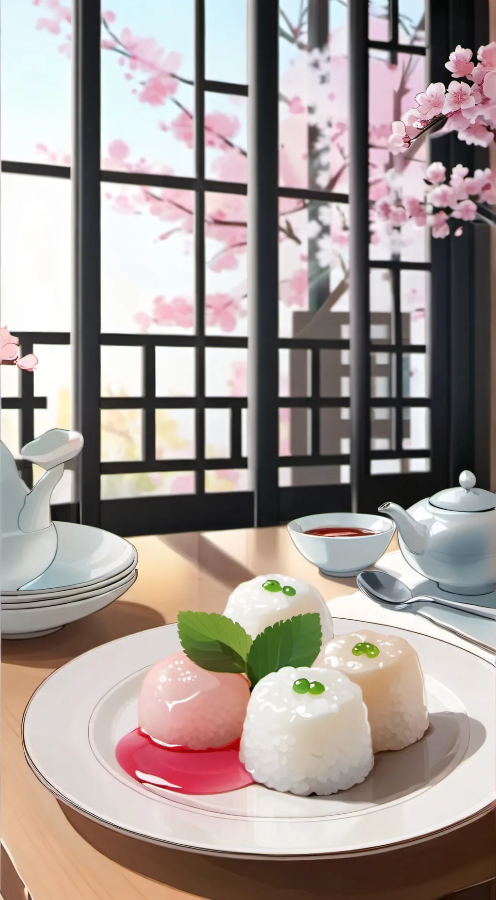 ai character: Mitsuri PeriodComf background