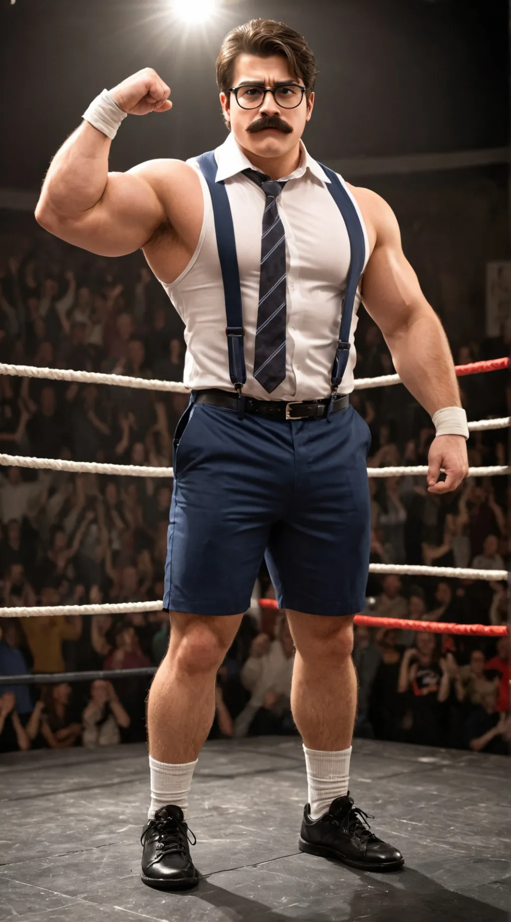 ai character: Professor Smash background