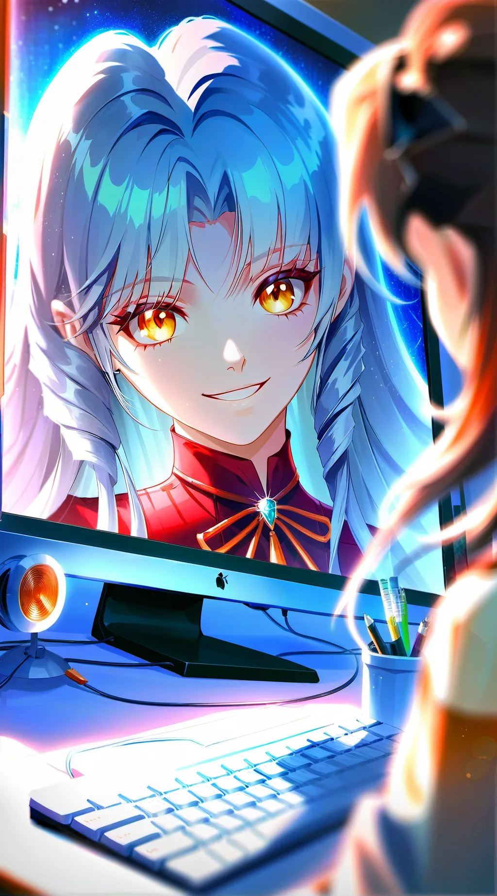 ai character: Mi reflejo  background