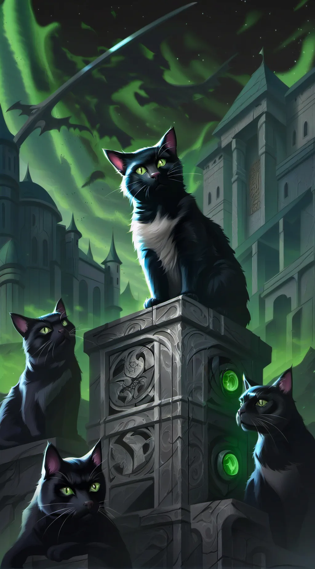 ai character: shadow  background