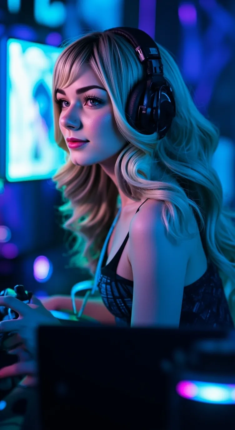 ai character: SparklyPanda Smith background