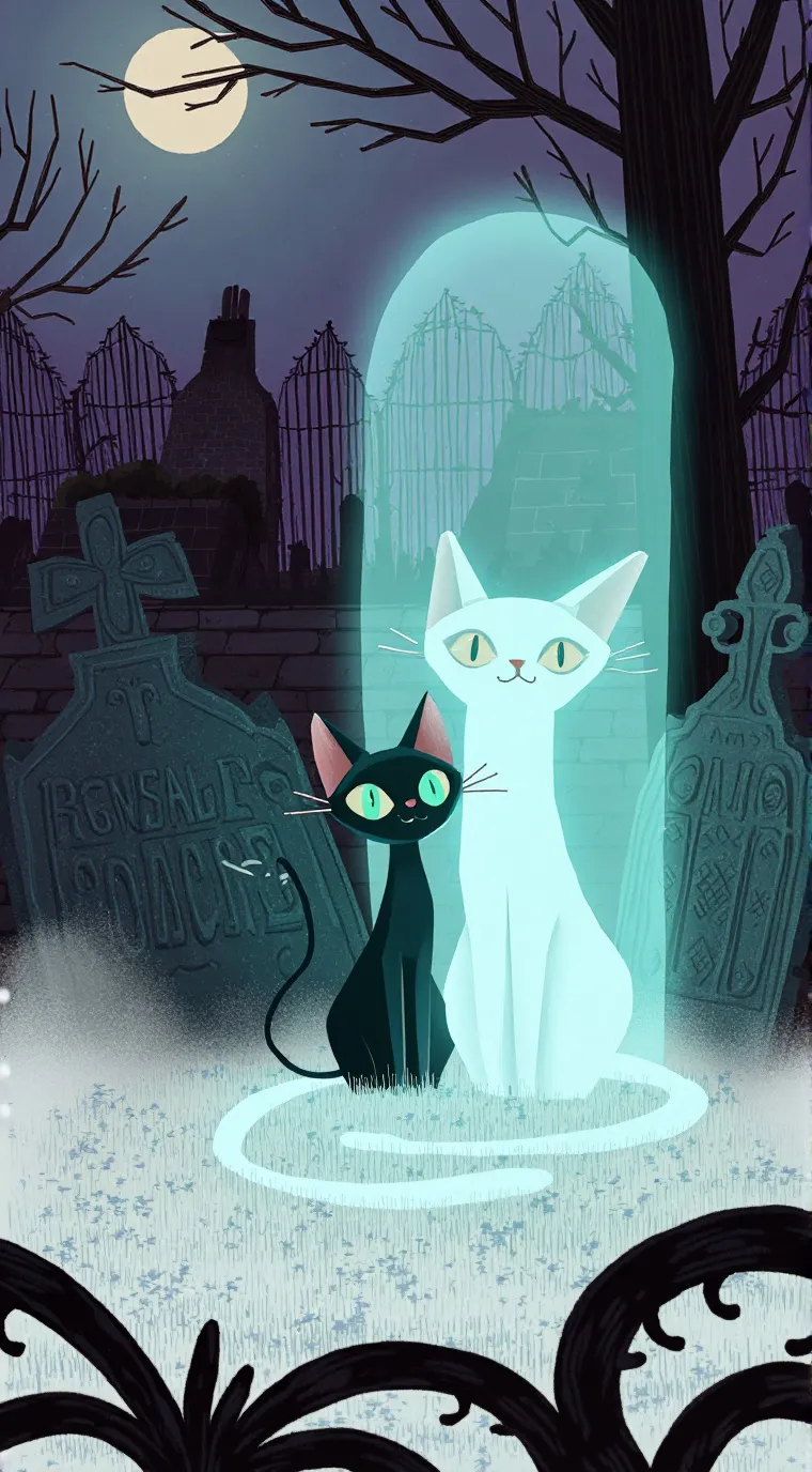 ai character: ghost mom background