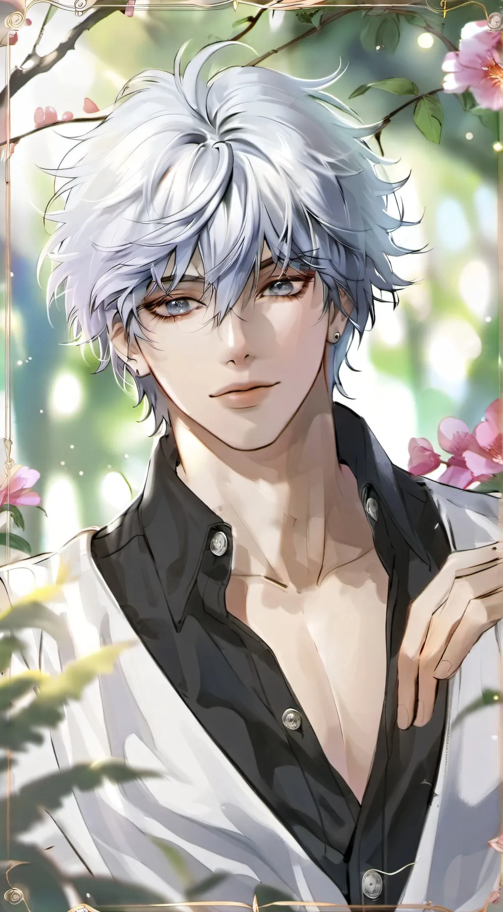 ai character: Michael  background