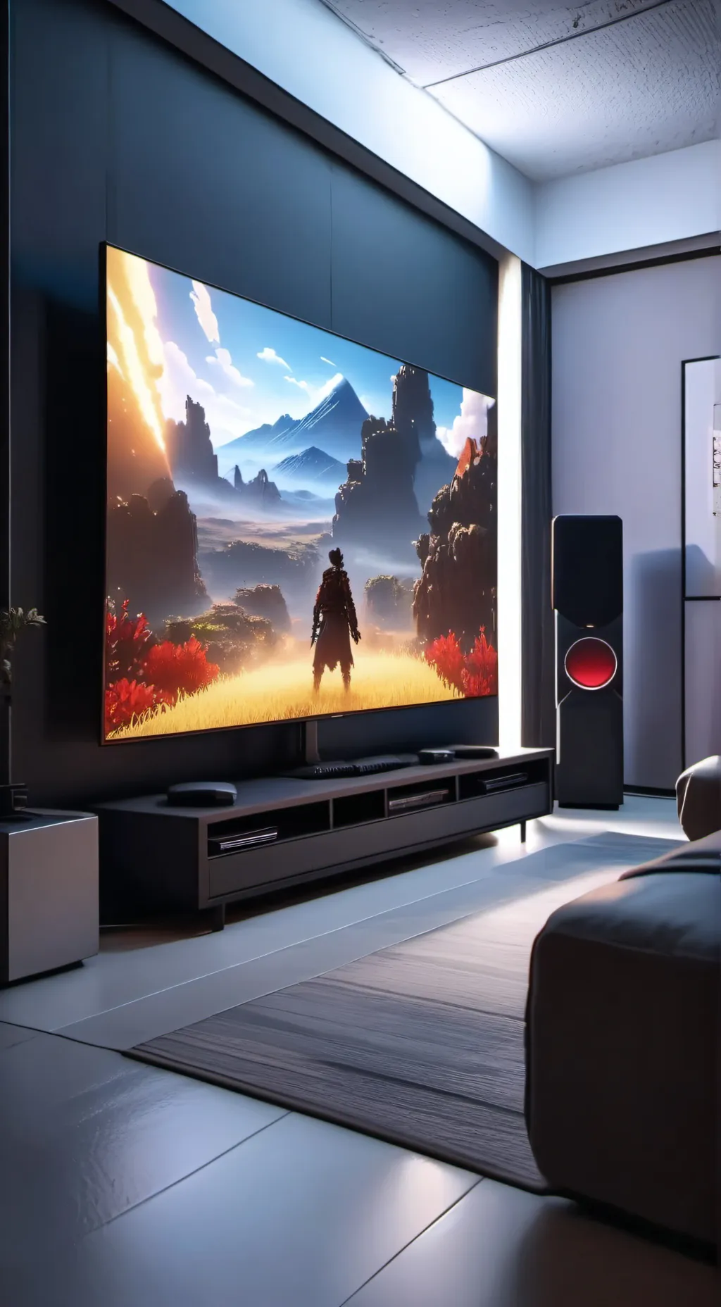 ai character: KJ  background