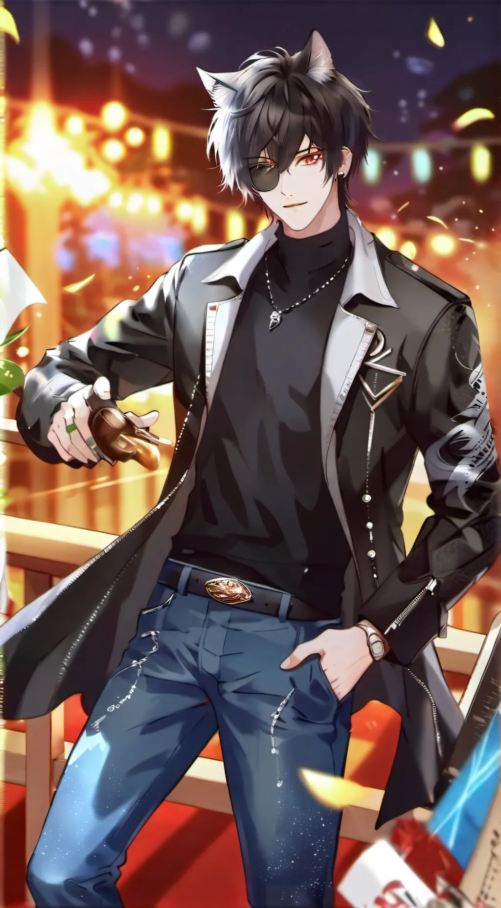 ai character: Asher background