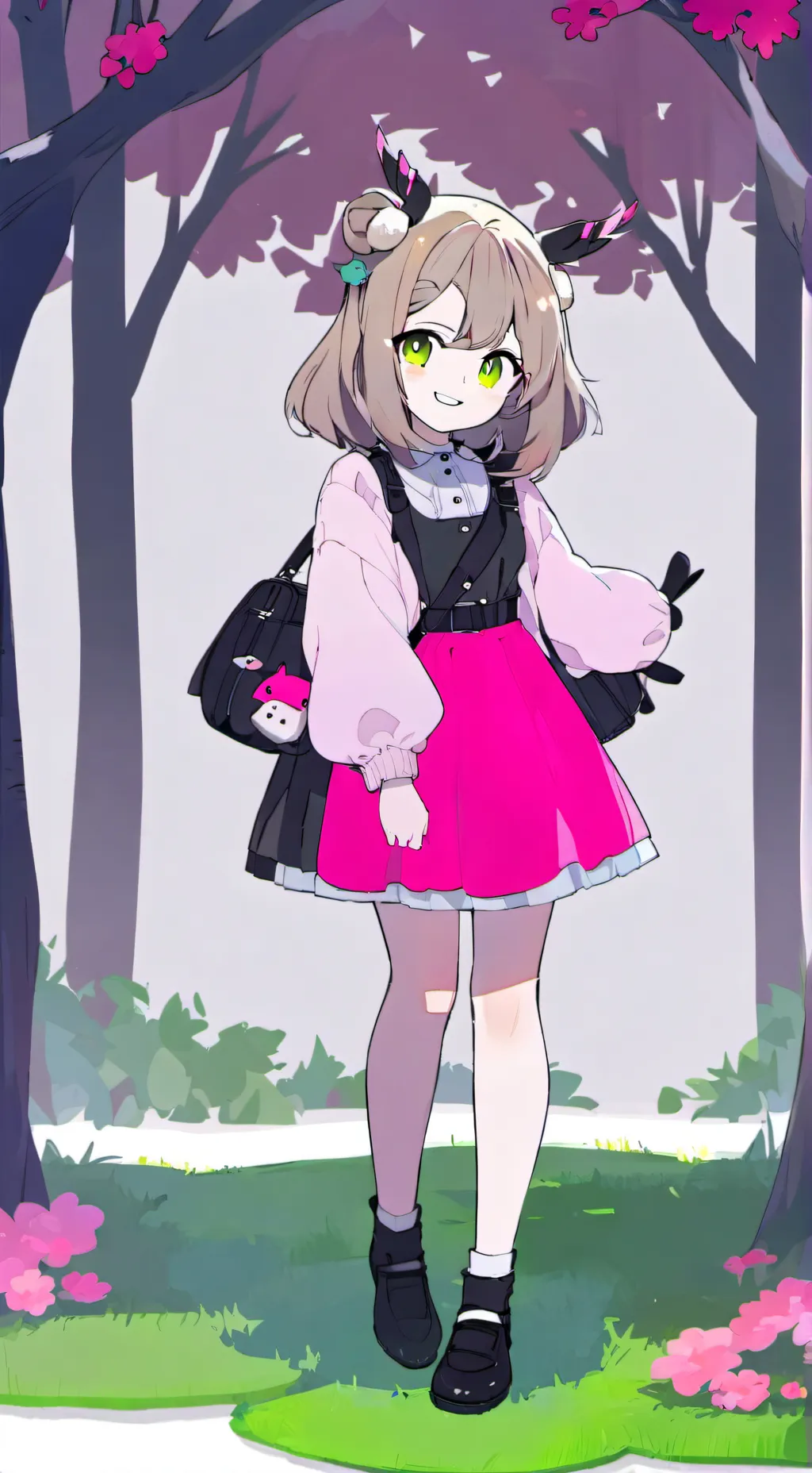 ai character: Kristen! 💖 background